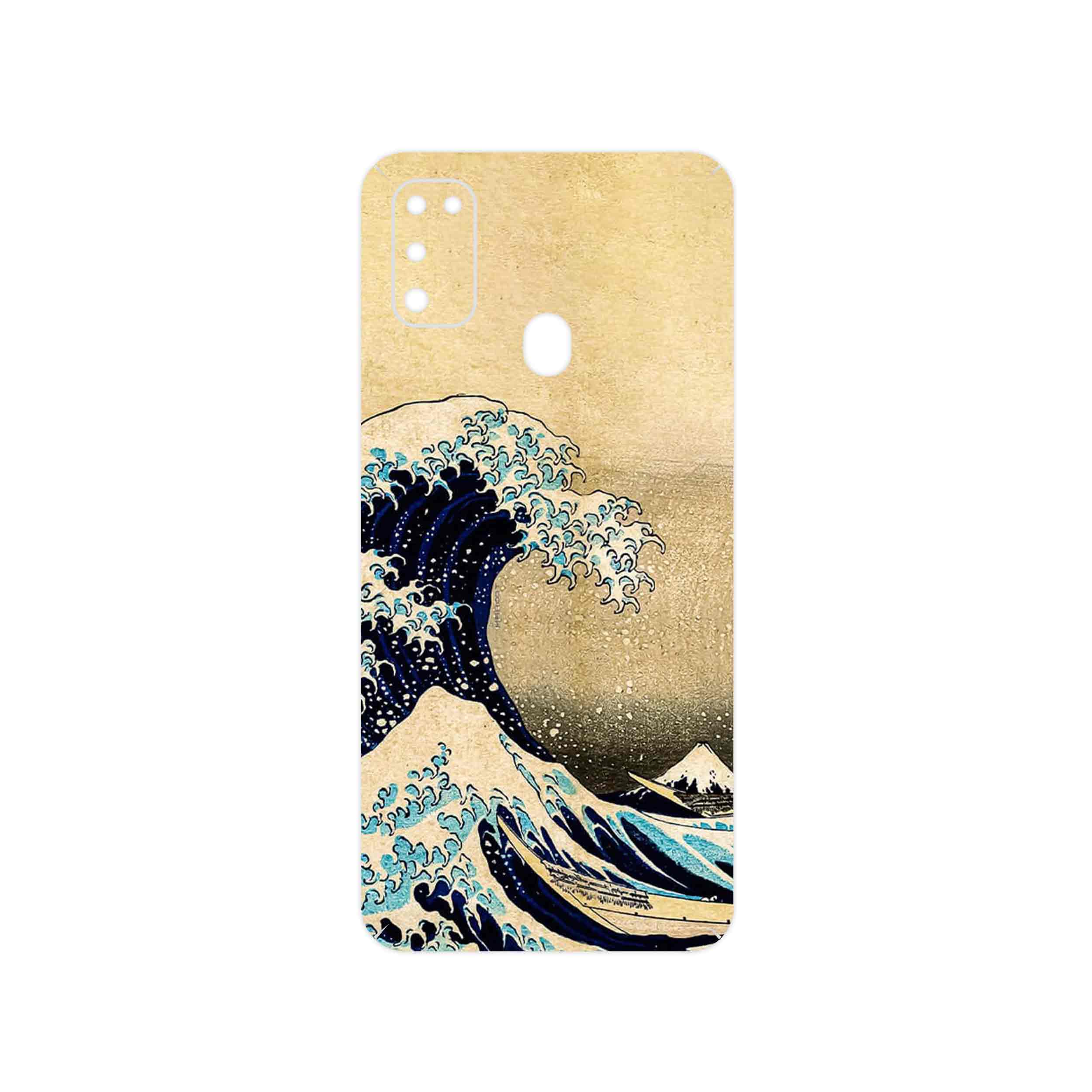 برچسب پوششی ماهوت مدل The Great Wave off Kanagawa of Hokusai مناسب برای گوشی موبایل سامسونگ Galaxy M30s