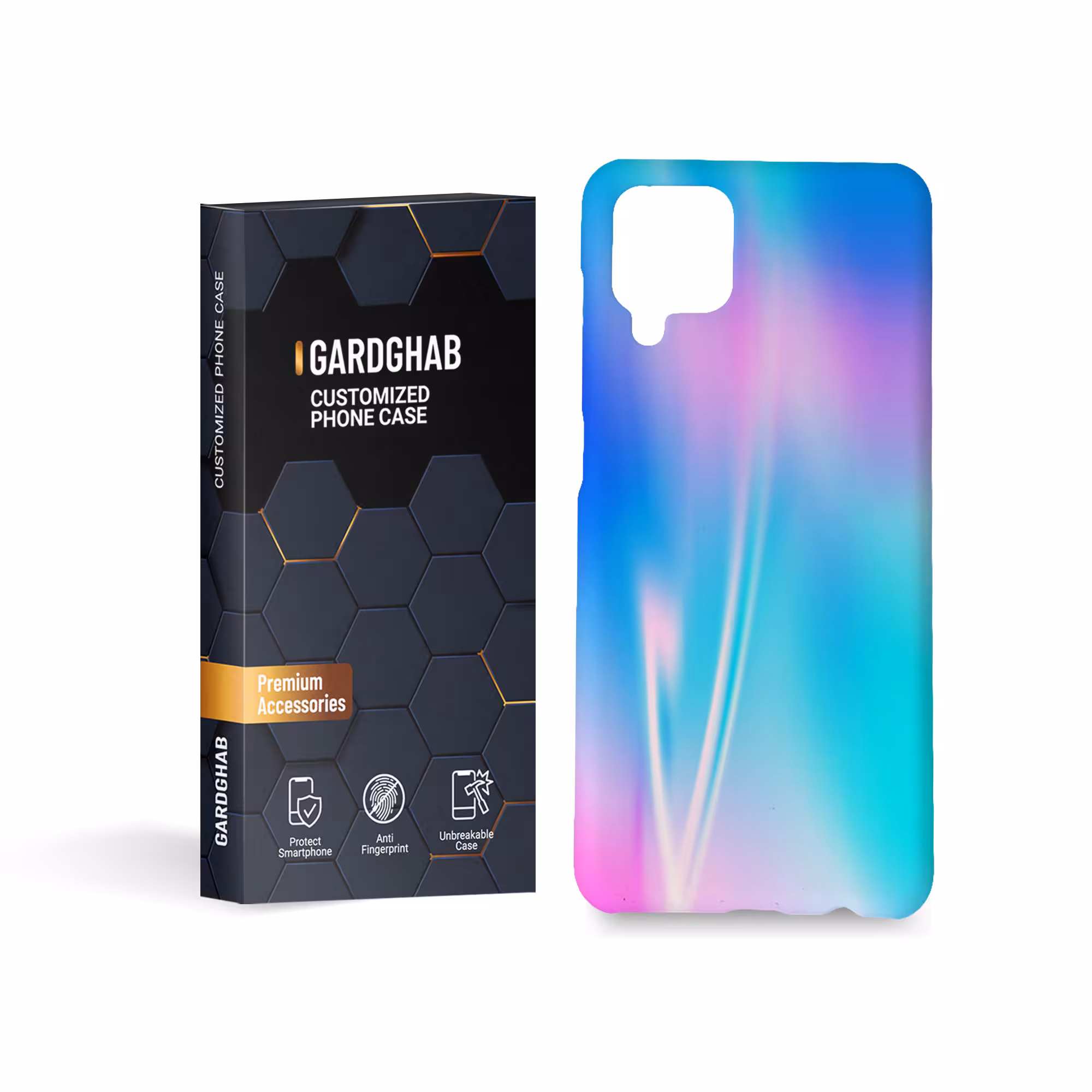 کاور گارد قاب مدل ساده مناسب برای گوشی موبایل سامسونگ Galaxy a12