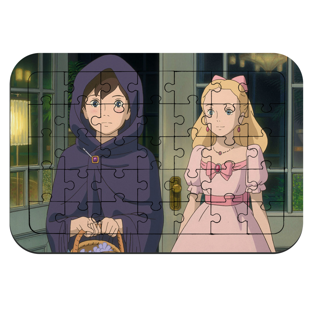 پازل 35 تکه طرح انیمه وقتی مارنی آنجا بود مدل NI1917 