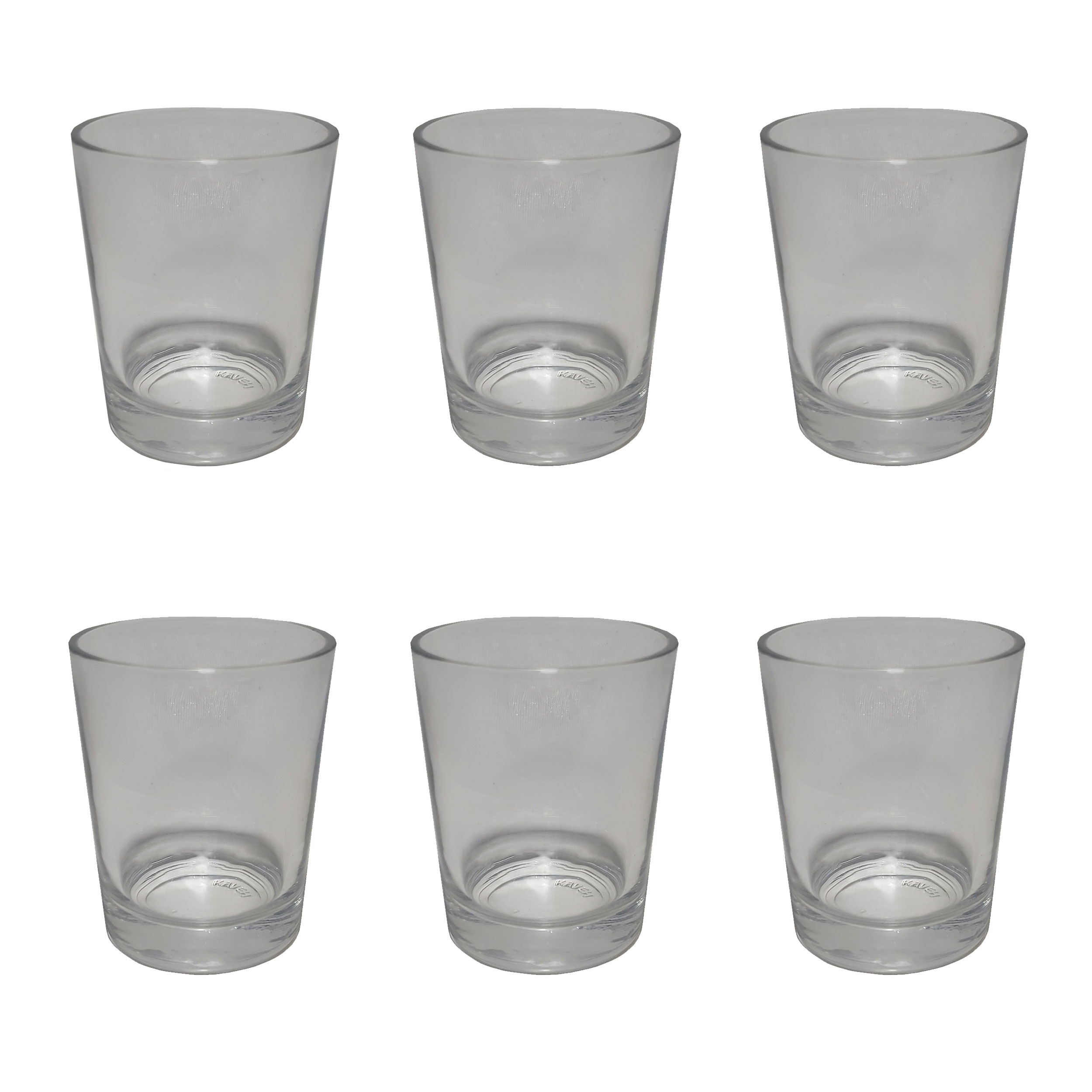 استکان مدل J-WIR_2748 مجموعه 6 عددی