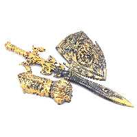 اسباب بازی جنگی مدل اسپارتان موزیکال مجموعه 3 عددی