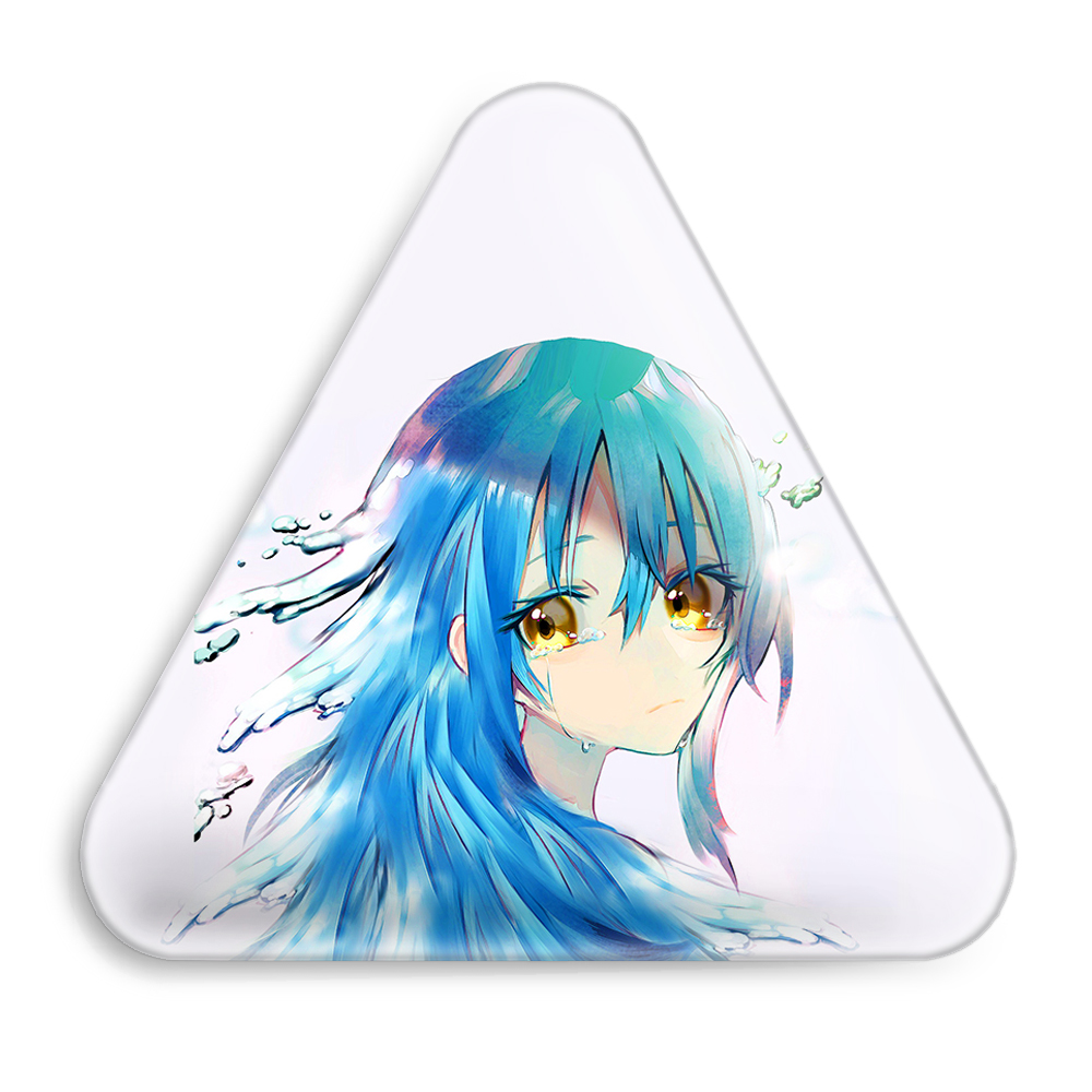 پیکسل خندالو طرح ریمورو تمپست انیمه اسلایم مدل مثلثی کد 13099