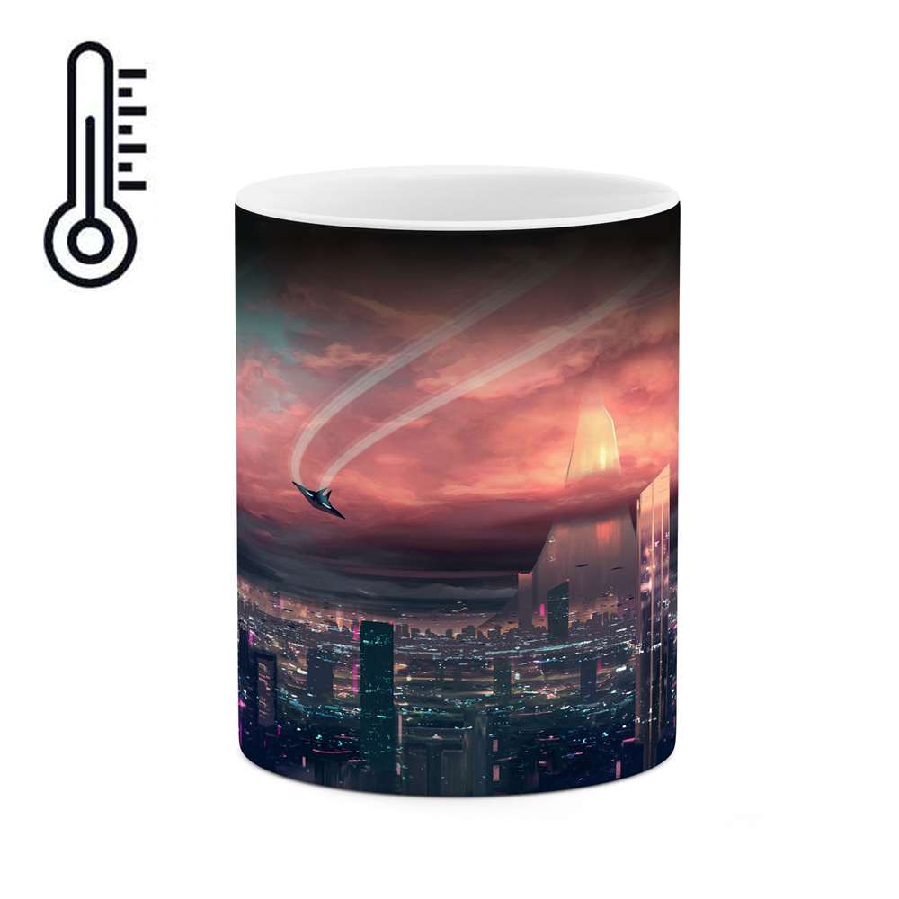 ماگ حرارتی کاکتی طرح انیمه مدل mgh17636