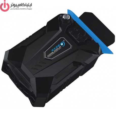 خنک کننده لپ تاپ مدل CoolCold K27 تک فن مکشی