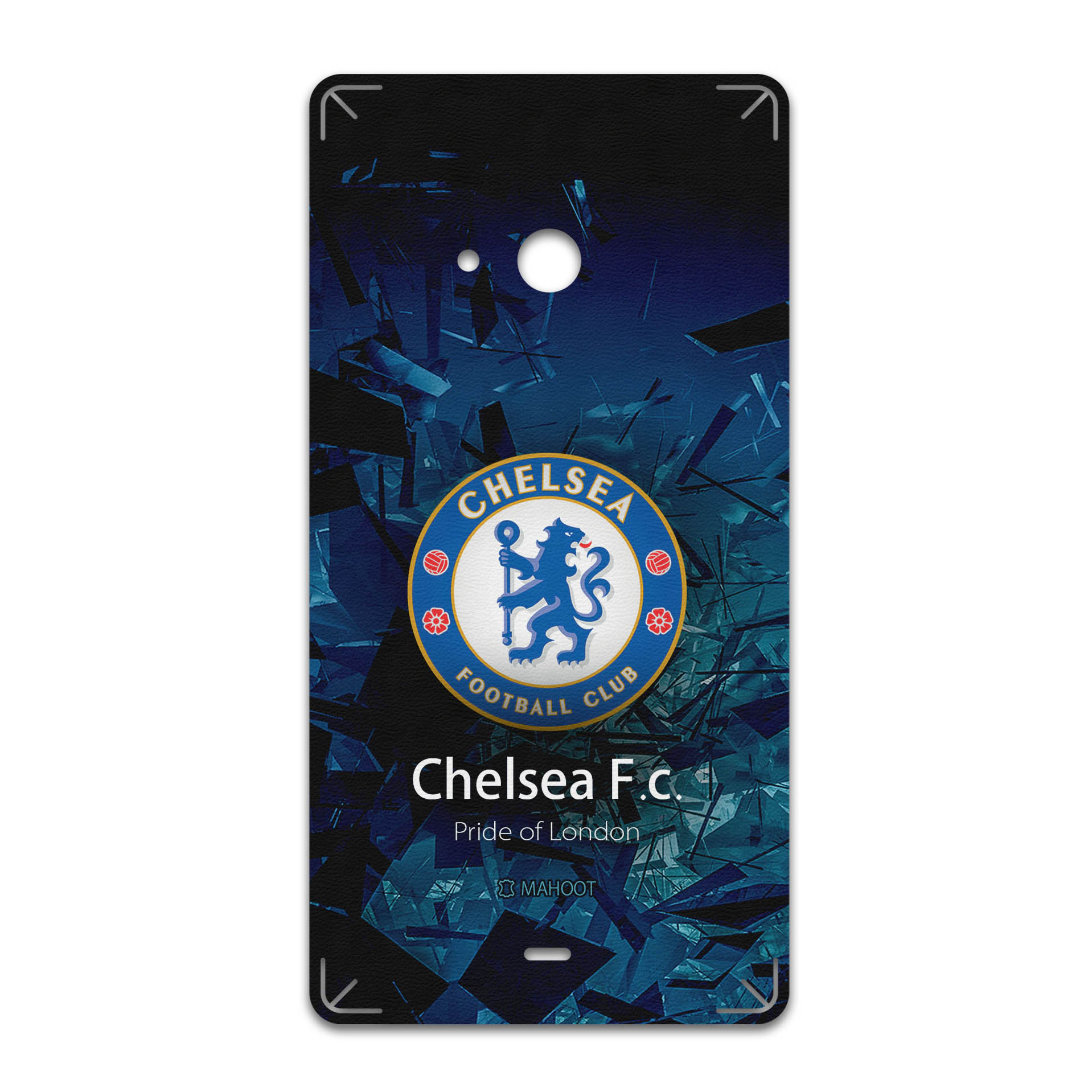 برچسب پوششی ماهوت مدل Chelsea-FC مناسب برای گوشی موبایل مایکروسافت Lumia 540