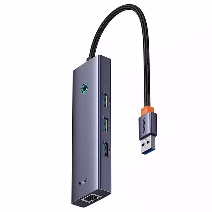 هاب USB چهار پورت USB 3.0 بیسوس مدل B0005280A813-01