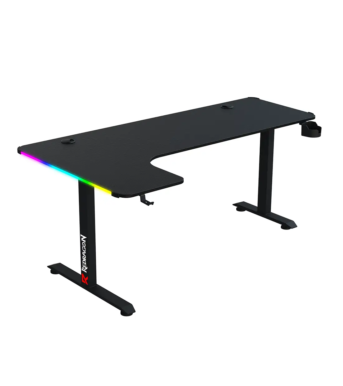 میز گیمینگ Redragon GD-3200-L با نورپردازی RGB | خرید میز حرفهای 160 سانتی