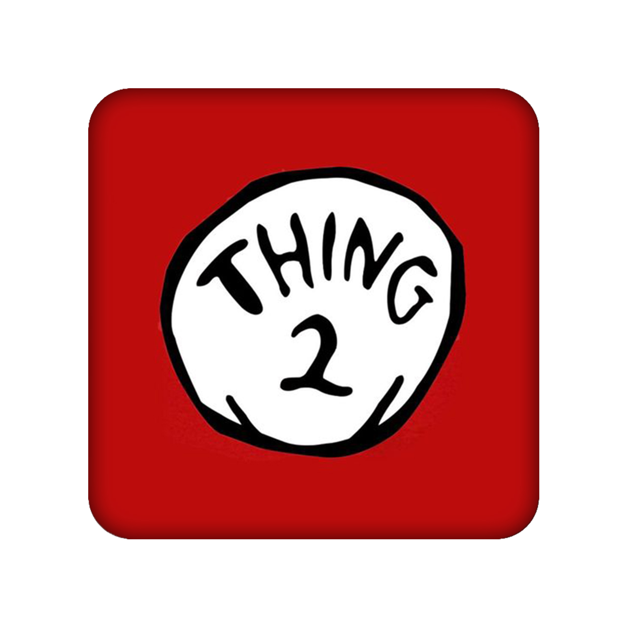 زیر لیوانی طرح Thing کد 875