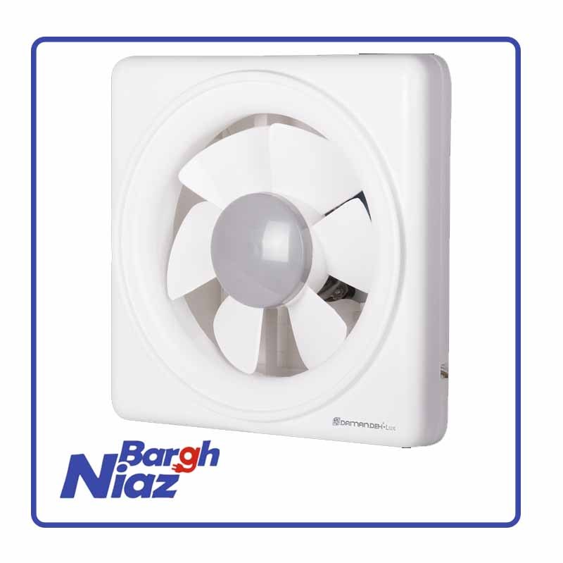 هواکش خانگی دمنده مدل  لوکس سایز 20 با دمپر و کلید دستی