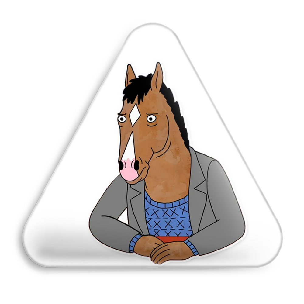 پیکسل خندالو طرح Bojack Horseman مدل مثلثی کد 1139