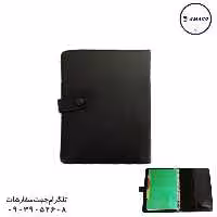 کلاسور100  قفل فلز چرم 706 آونگ