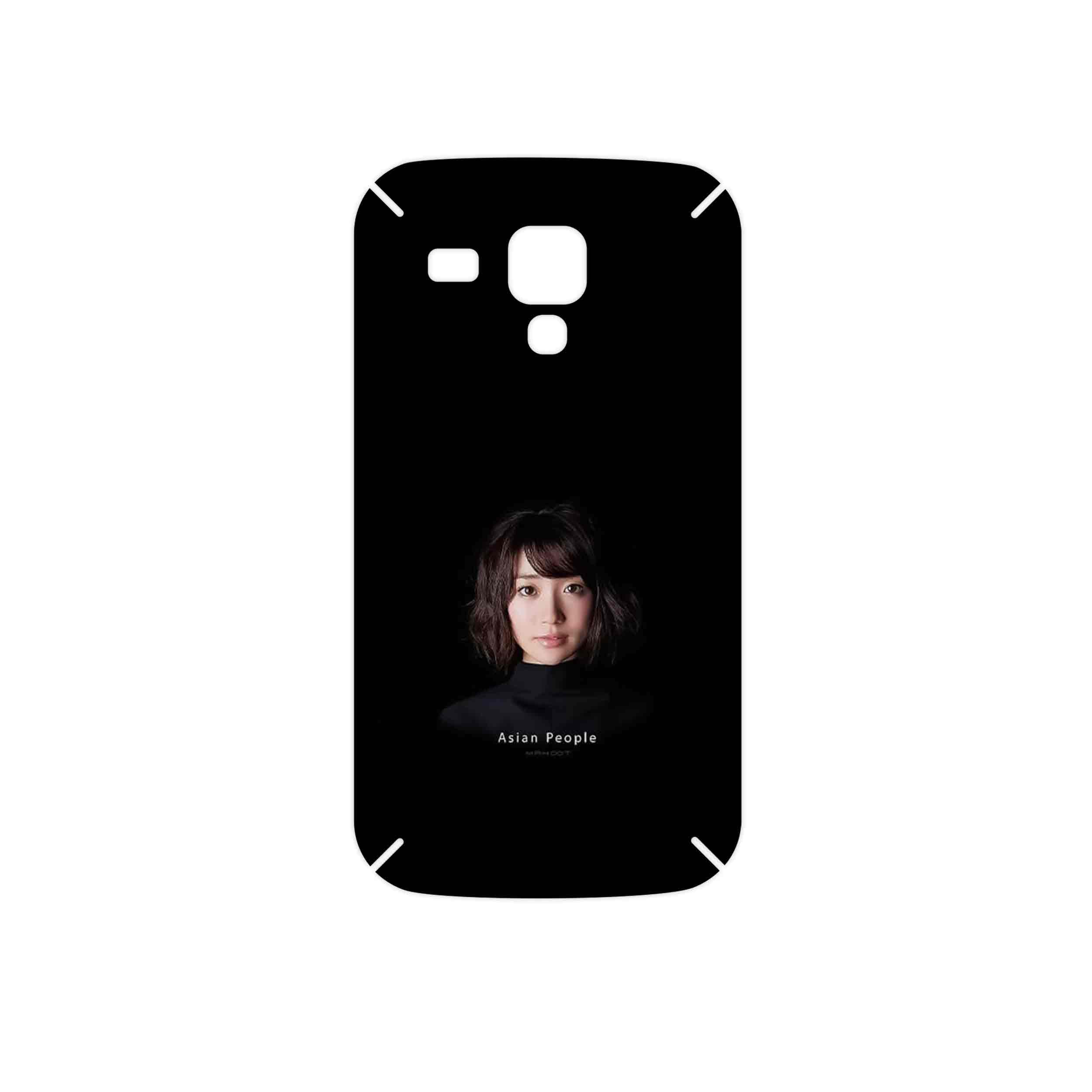 برچسب پوششی ماهوت مدل Portrait of an Asian Woman مناسب برای گوشی موبایل سامسونگ Galaxy S Duos GT S7562