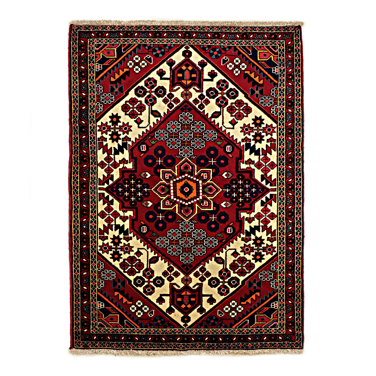 فرش دستبافت ذرع و نیم کد H1741