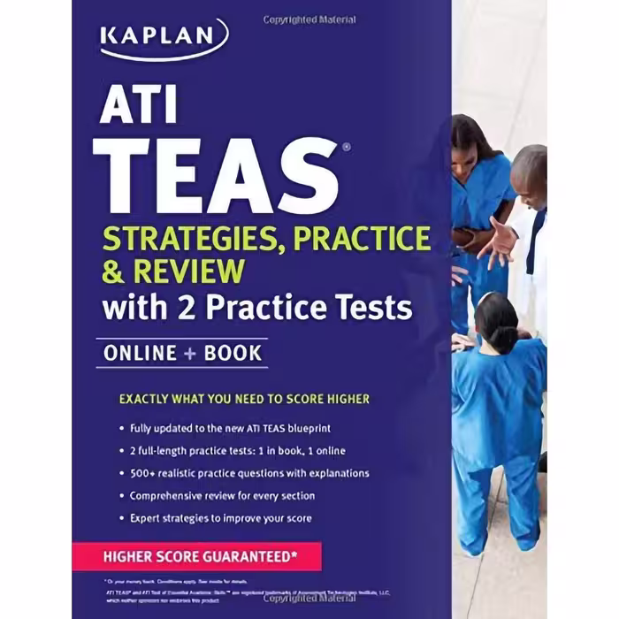 کتاب ATI TEAS Strategies, Practice  &amp;  Review with 2 Practice Tests: Online   Book اثر Kaplan Test Prep انتشارات Kaplan Publishing