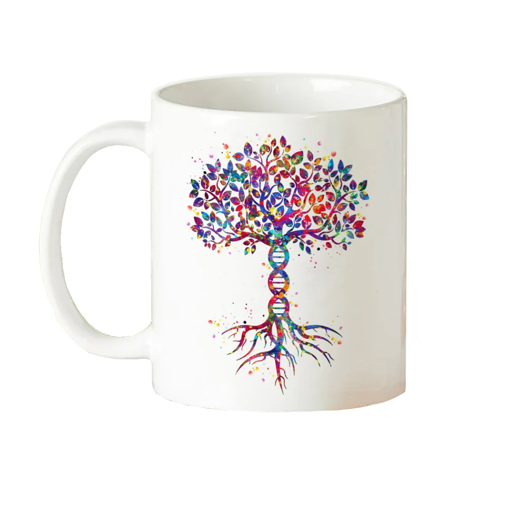 ماگ طرح دانشجو بیولوژی و آزمایشگاهی زیست شناسی