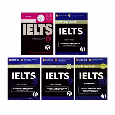 کتاب IELTS Cambridge اثر جمعی از نویسندگان انتشارات الوندپویان جلد 6 تا 10
