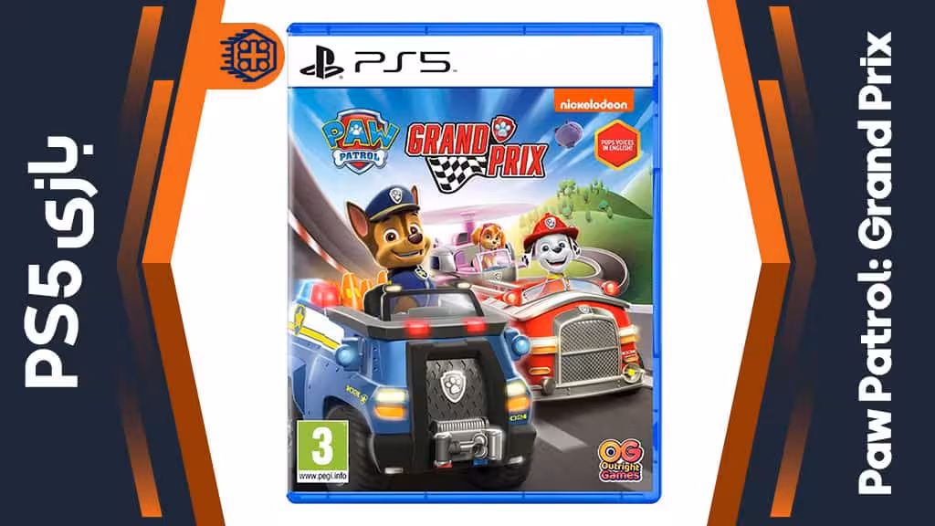 دیسک بازی Paw Patrol: Grand Prix – مخصوص PS5