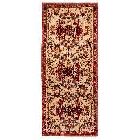 فرش قدیمی دستباف کناره طول دو و نیم متر سی پرشیا کد 156029