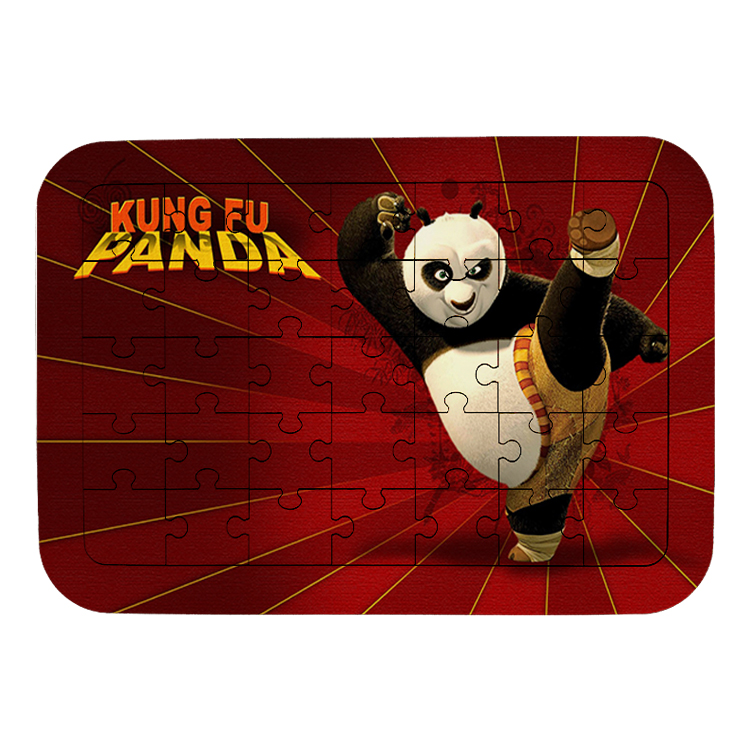 پازل 35 تکه مدل پاندا مونگ فو کار کد 21