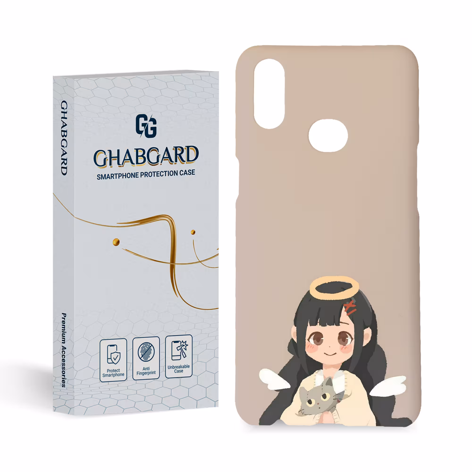 کاور قاب گارد مدل دخترانه مناسب برای گوشی موبایل سامسونگ galaxy A10s 