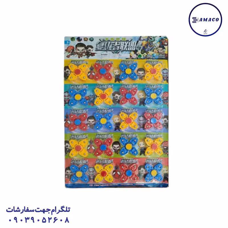 اسپینر ورقی 20 عددی 169