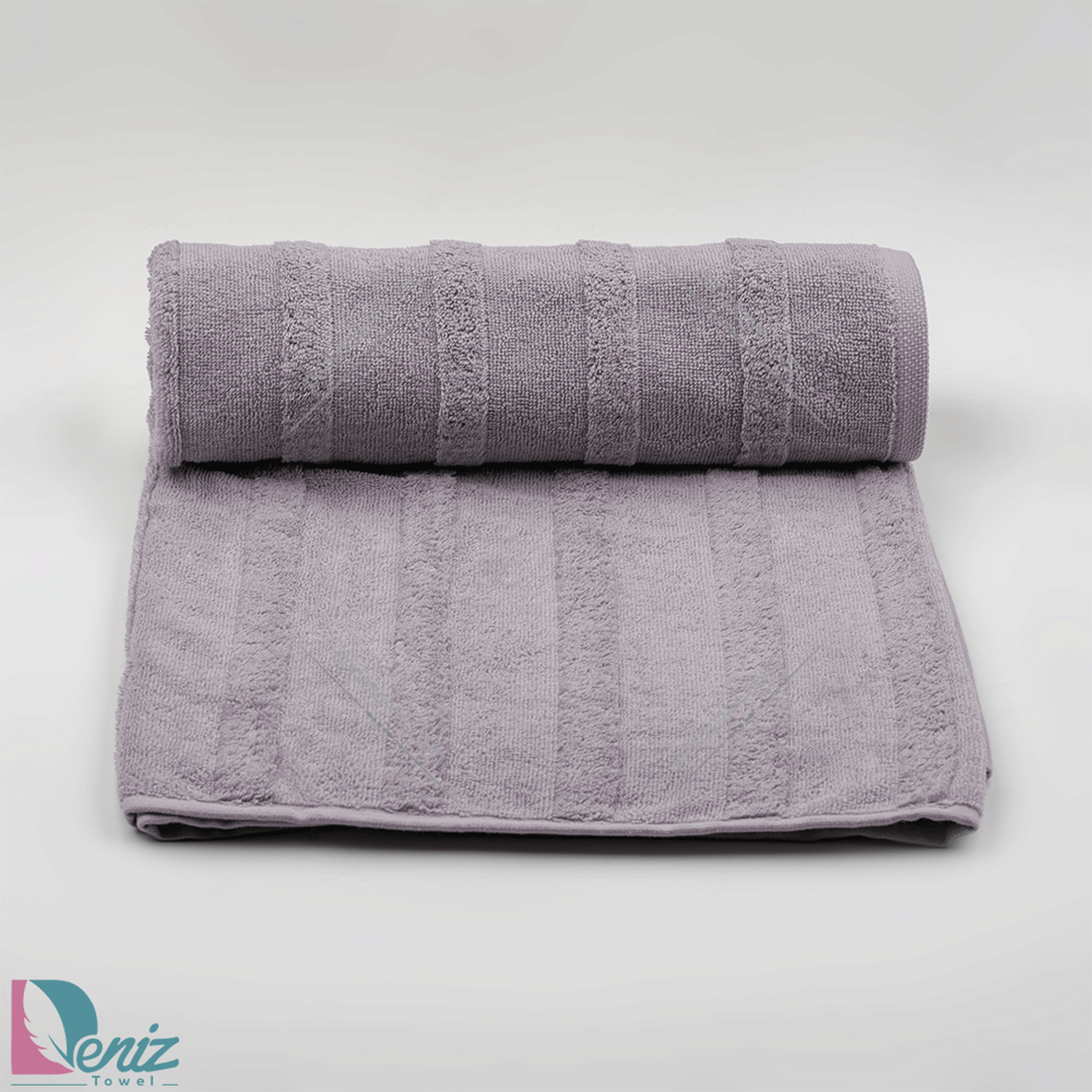 حوله دستی طرح سالوینو رنگ طوسی روشن