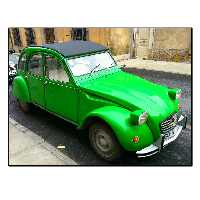 تابلو شاسی بکلیت طرح ماشین قدیمی ژیان مدل SH-11459