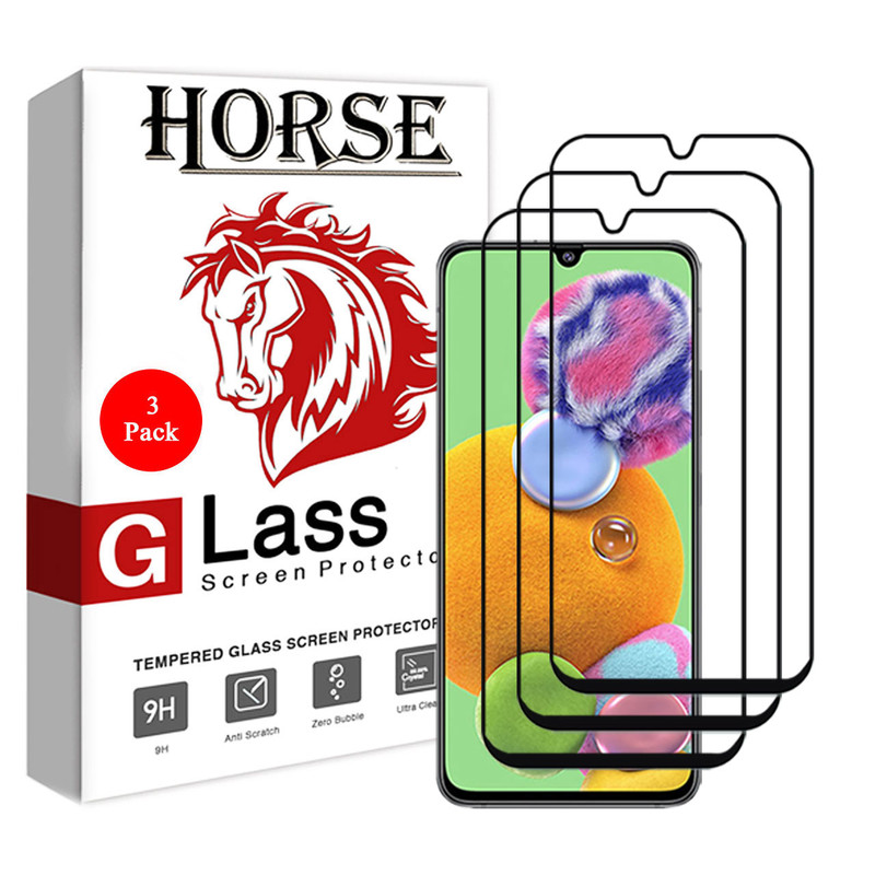 محافظ صفحه نمایش 5D هورس مدل FAG مناسب برای گوشی موبایل سامسونگ Galaxy A90 5G بسته سه عددی | کالا برتری