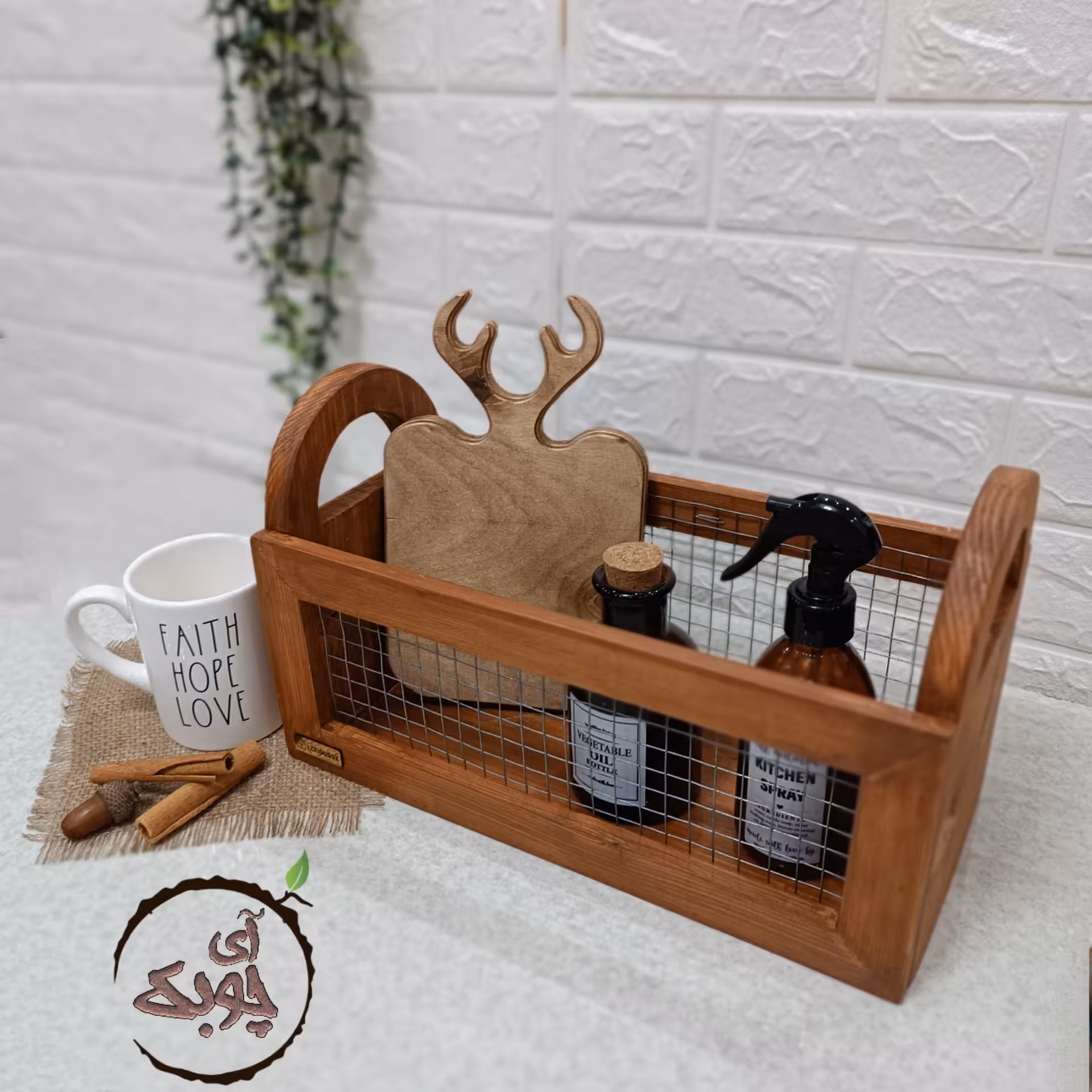باکس چوبی نظم دهنده آشپزخانه