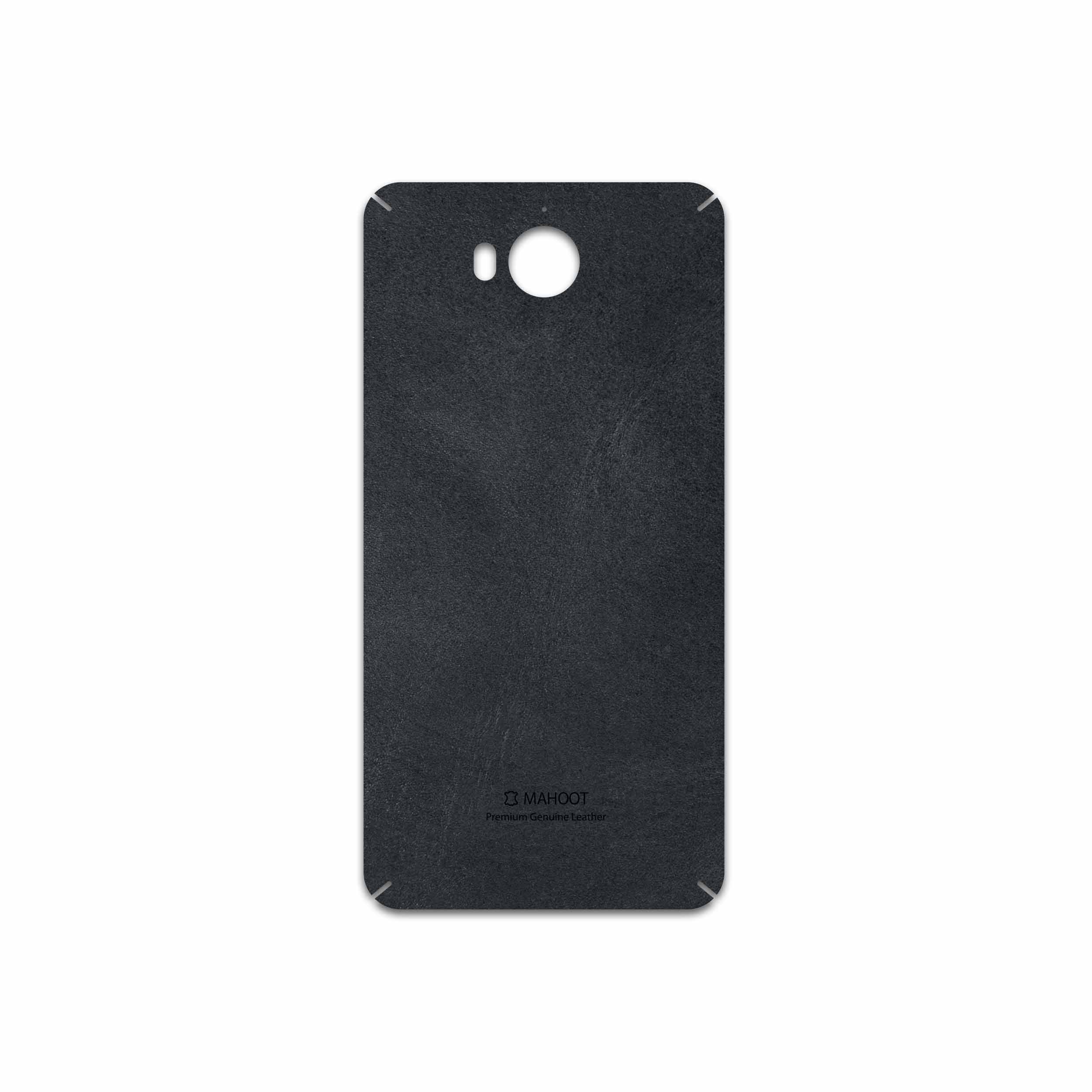 برچسب پوششی ماهوت مدل Graphite Buffalo Leather مناسب برای گوشی موبایل هوآوی Y5 2017