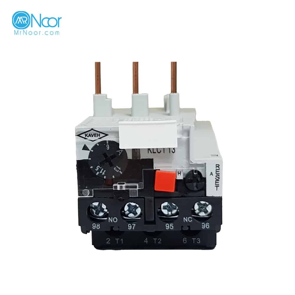 رله بیمتال 9 تا 13 آمپر کاوه مدل KLC1-13 - مستر نور