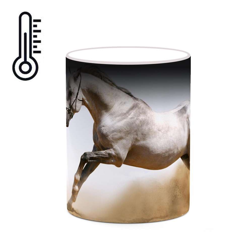 ماگ حرارتی کاکتی طرح اسب مدل mgh24314