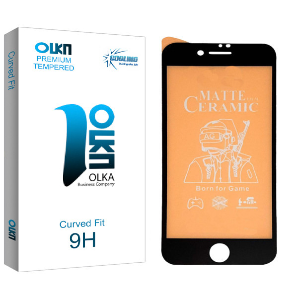 محافظ صفحه نمایش کولینگ مدل Olka glass مناسب برای گوشی موبایل اپل Iphone 7/ 8 | کالا برتری