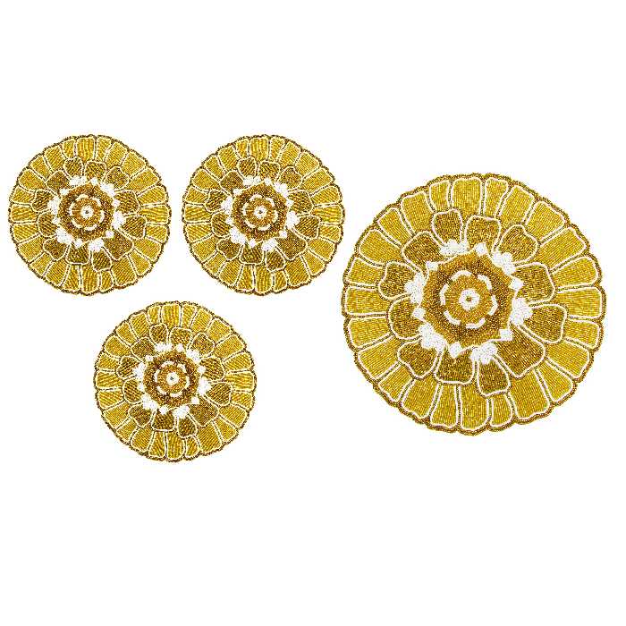 ست رومیزی 4 تکه زرموند مدل TCP0G1