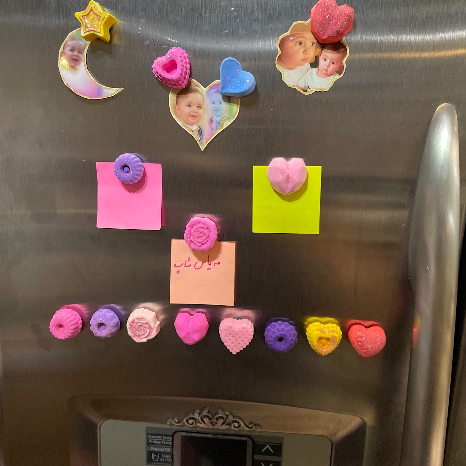 مگنت فانتزی6عدد در رنگ ها و مدل های متنوع و زیبا