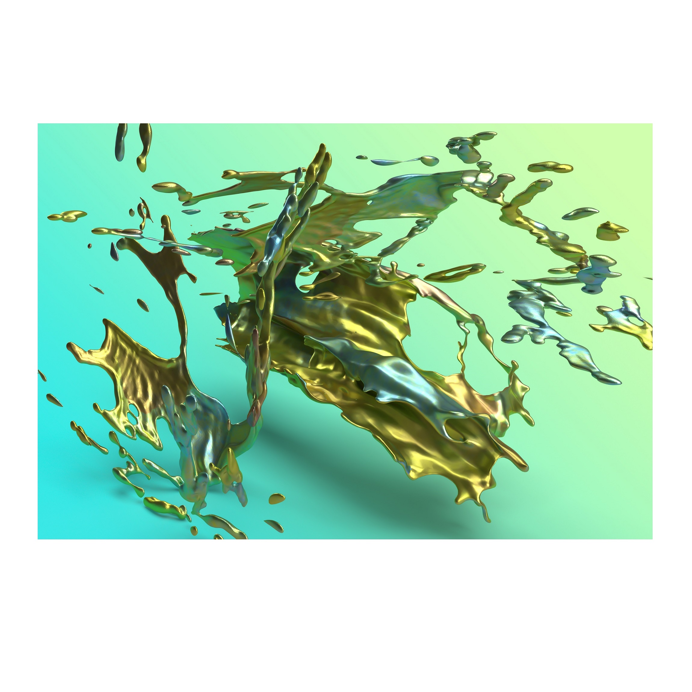 تابلو شاسی جوان مدل رنگ پاش