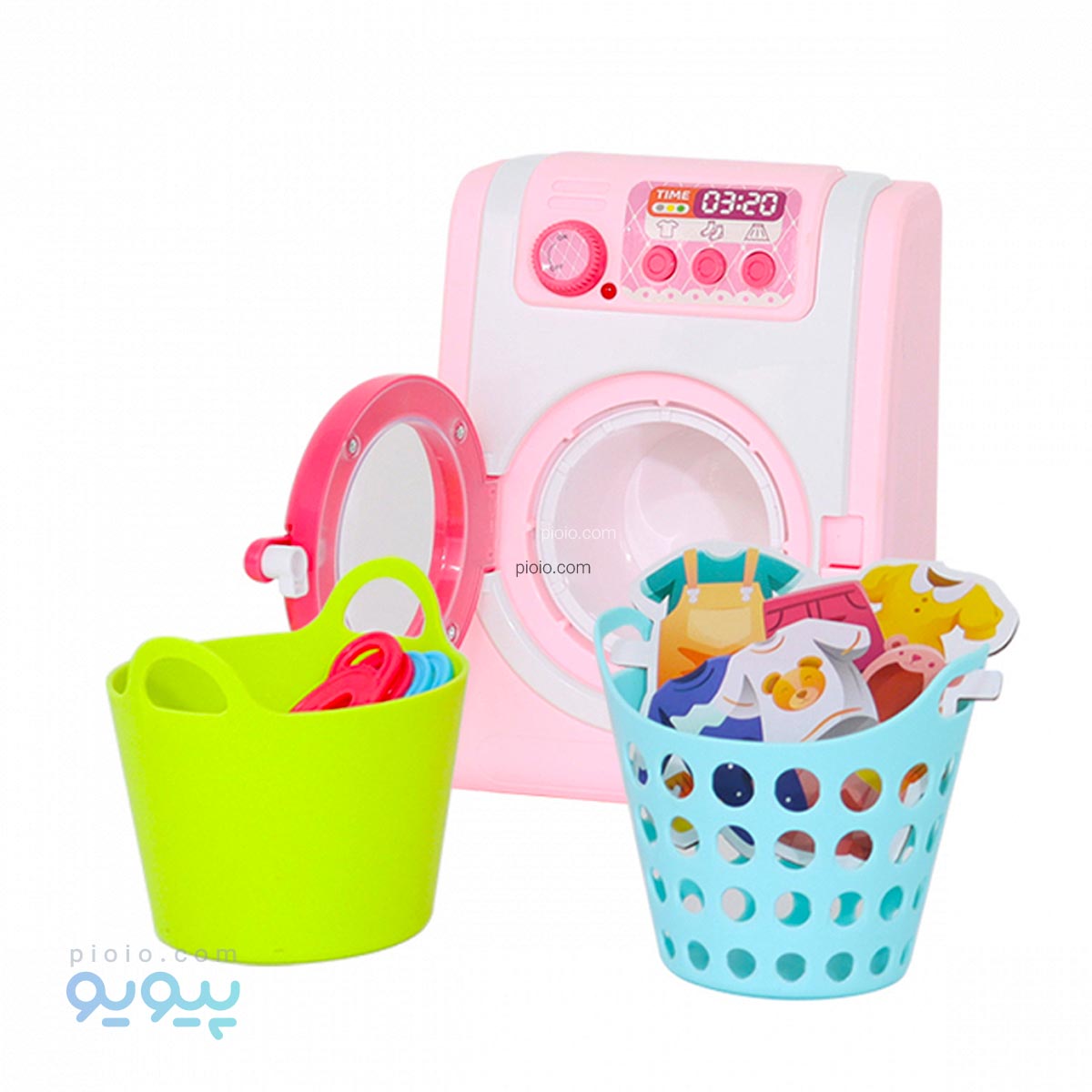 اسباب بازی مینی ماشین لباسشویی آیتم 3268a تک و عمده