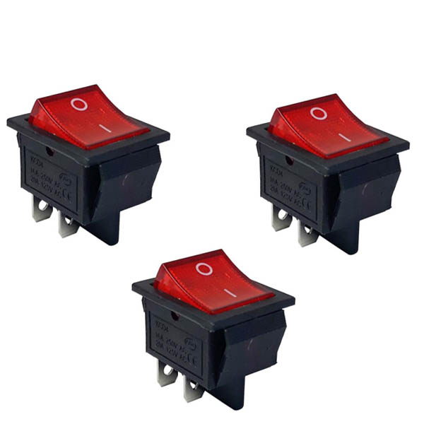 کلید راکر مدل 4PIN-996 مجموعه 3 عددی