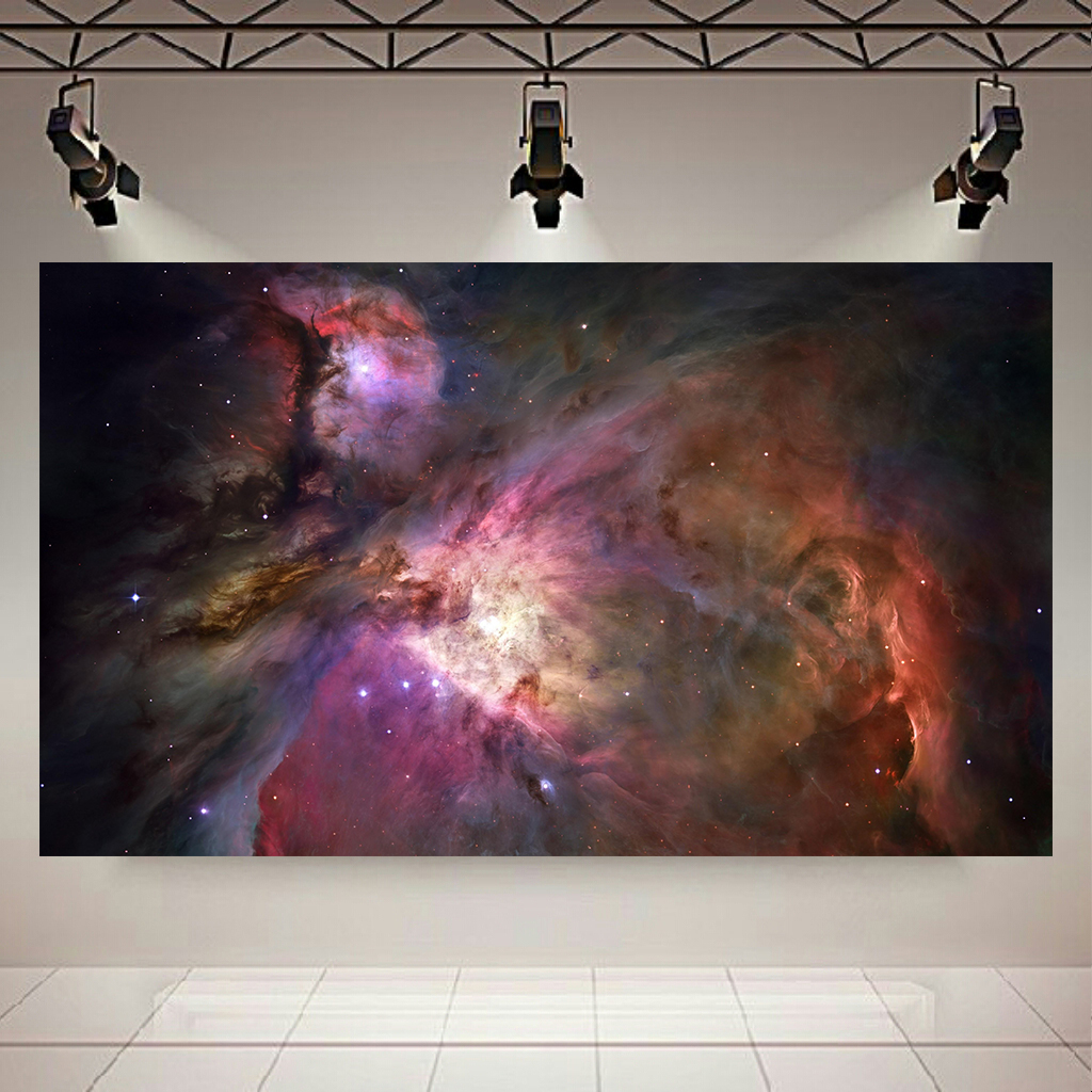 تابلو بوم مدل کهکشان و ستارگان کد AR12800