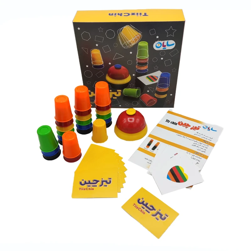 بازی فکری تیزچین 4 نفره زنگ دار سایان