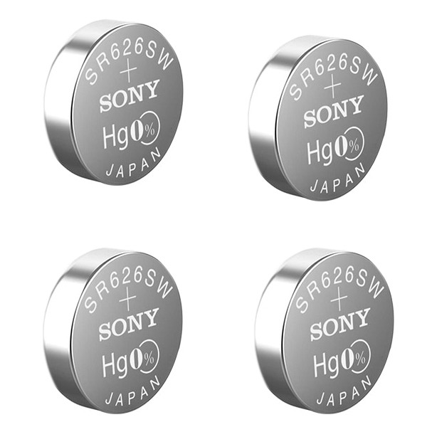 باتری ساعت  مدل SR626SW کد 377 بسته چهار عددی