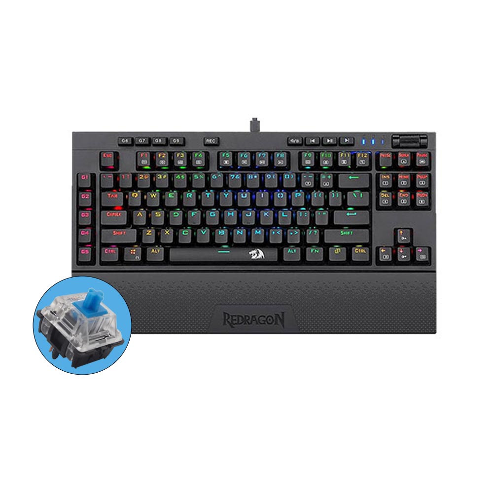 کیبورد RedRagon باسیم مکانیکال گیمینگ Broadsword K588