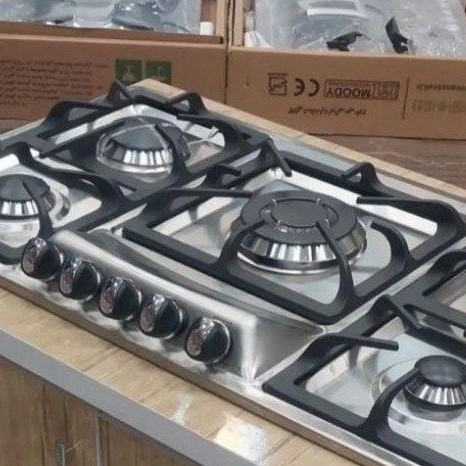 اجاق گاز رومیزی 5شعله مدل اپکس( پس کرایه)