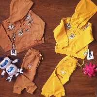 هودی شلوار اسپرت تدی سایز 30و35