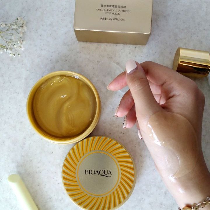 پچ هیدروژلی زیرچشم اورجینال طلا و خاویار کاسه ای بیوآکوا