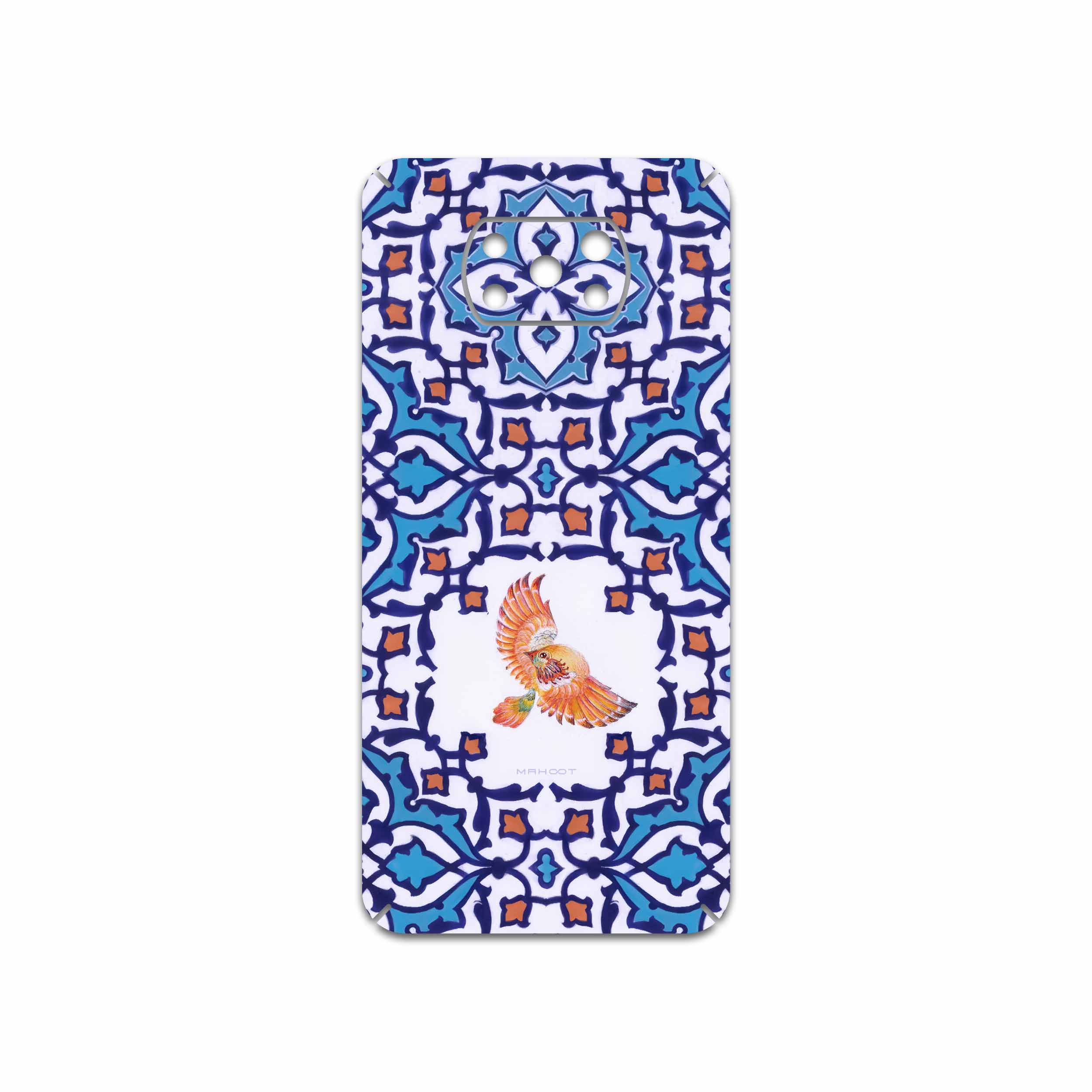 برچسب پوششی ماهوت مدل Homa Tile مناسب برای گوشی موبایل شیائومی Poco X3 NFC