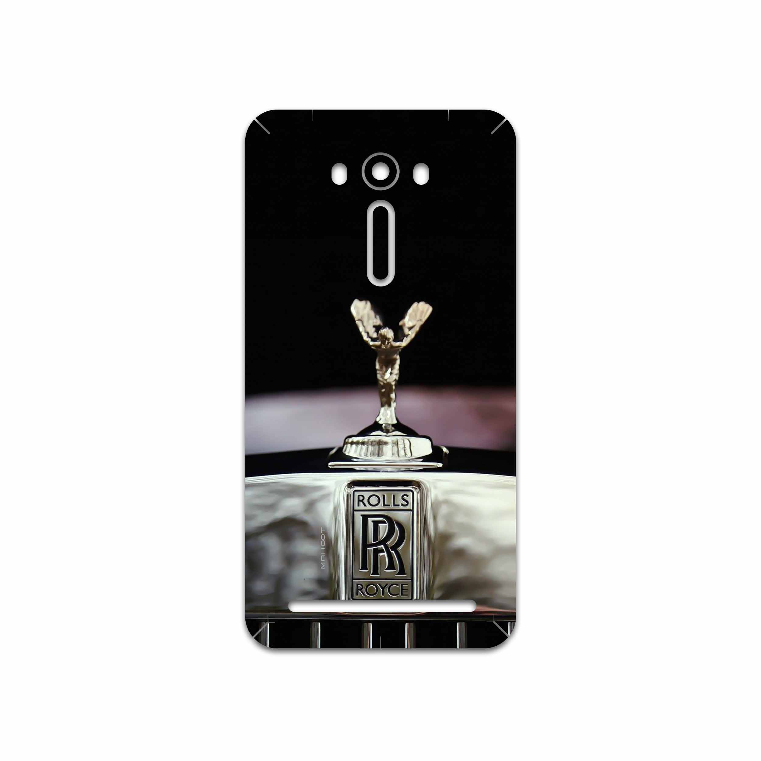 برچسب پوششی ماهوت مدل Rolls-Royce Motor مناسب برای گوشی موبایل ایسوس Zenfone 2 Laser