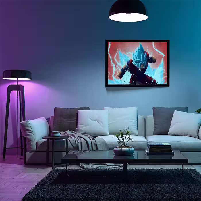 تابلو مدل goku anime کد F-12039
