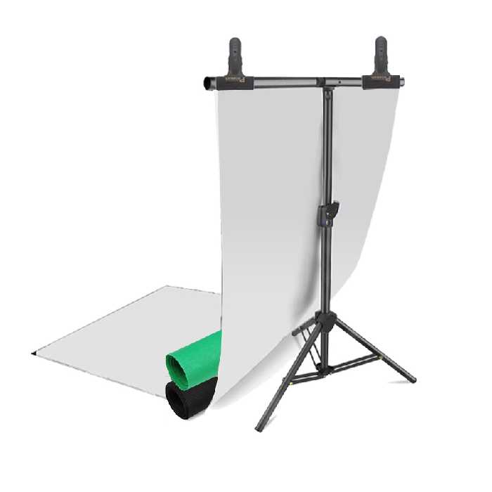 پایه فون T-805 همراه با 3 عدد فون (سفید،مشکی،سبز) و گیره فون