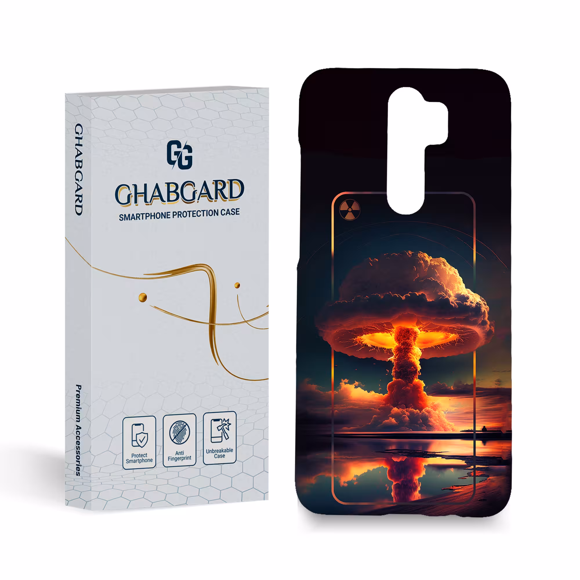 کاور قاب گارد مدل پسرانه مناسب برای گوشی موبایل شیائومی Redmi note 8 pro